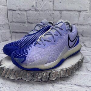 Nike Mens Size 8.5 Air Zoom Rafa Vapor Cage 4 Purple Tennis Shoes CD0424-500
